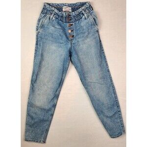 Abercrombie & Fitch Kids High Rise Mini Mom Jean 11/12